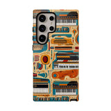 Musical Instruments Design 02 on Samsung Galaxy Phone Case - Beautiful Design for Music Lovers