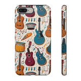 Musical Instruments Design 03 on Samsung Galaxy Phone Case - Beautiful Design for Music Lovers
