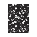Lovely Violins Velveteen Minky Blanket 2