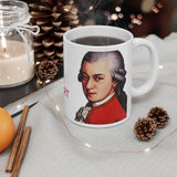 Ode To Mozart Design A on Ceramic Mug 11oz