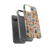 Musical Instruments Design 01 on iPhone Case - Floral Design for Music Lovers