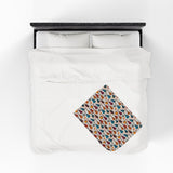 Musical Instruments Design 03 on Velveteen Plush Blanket for Music Lovers