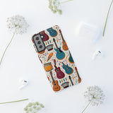 Musical Instruments Design 03 on Samsung Galaxy Phone Case - Beautiful Design for Music Lovers