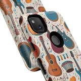 Musical Instruments Design 03 on Google Pixel Phone Case - Beautiful Design for Music Lovers