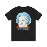 Beethoven Image on Unisex Jersey Short Sleeve Tee