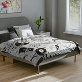 Musical Instruments Velveteen Minky Blanket 3