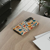 Musical Instruments Design 01 on Samsung Galaxy Phone Case - Floral Design for Music Lovers