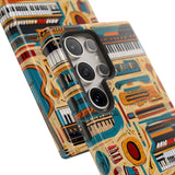 Musical Instruments Design 02 on Samsung Galaxy Phone Case - Beautiful Design for Music Lovers
