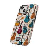 Musical Instruments Design 03 on iPhone Case - Beautiful Design for Music Lovers