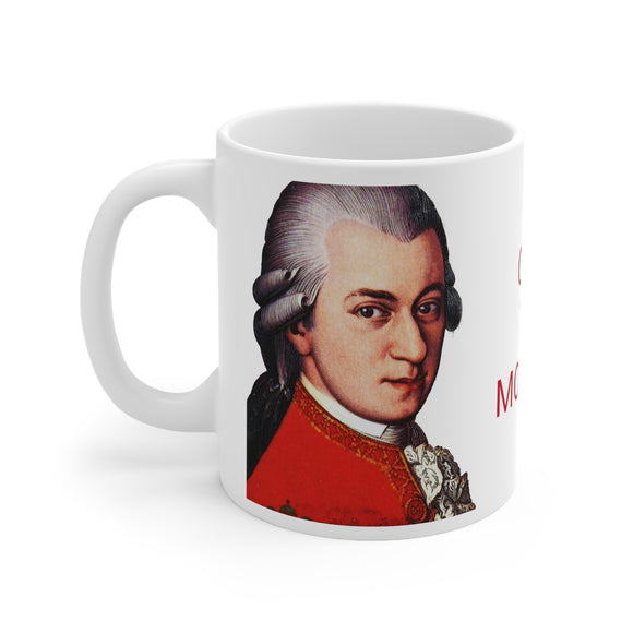 Ode To Mozart Design A on Ceramic Mug 11oz