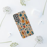 Musical Instruments Design 01 on Samsung Galaxy Phone Case - Floral Design for Music Lovers