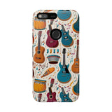 Musical Instruments Design 03 on Google Pixel Phone Case - Beautiful Design for Music Lovers