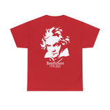 Beethoven Image on Unisex Heavy Cotton Tee