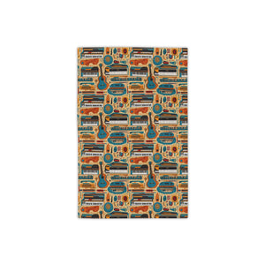 Musical instruments Design 02 on Beach Towel | Summer Ready Poolside Essential