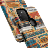 Musical Instruments Design 02 on Google Pixel Phone Case - Beautiful Design For Music Lovers