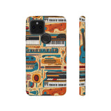 Musical Instruments Design 02 on Google Pixel Phone Case - Beautiful Design For Music Lovers