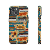 Musical Instruments Design 02 on iPhone Case - Lovely Design for Music Lovers