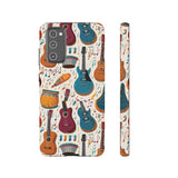 Musical Instruments Design 03 on Samsung Galaxy Phone Case - Beautiful Design for Music Lovers