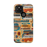 Musical Instruments Design 02 on Google Pixel Phone Case - Beautiful Design For Music Lovers