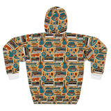 Musical Instruments Design 02 on Unisex Pullover Hoodie - Lovely Design For Music Lovers