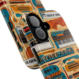 Musical Instruments Design 02 on Google Pixel Phone Case - Beautiful Design For Music Lovers
