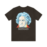 Beethoven Image on Unisex Jersey Short Sleeve Tee
