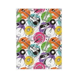 Musical Instruments Velveteen Minky Blanket 2