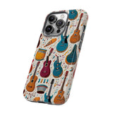 Musical Instruments Design 03 on iPhone Case - Beautiful Design for Music Lovers