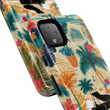 Tropical Piano Google Pixel Phone Case - Floral Design for Music Lovers