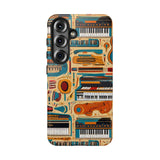 Musical Instruments Design 02 on Samsung Galaxy Phone Case - Beautiful Design for Music Lovers