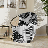 Piano Keys Velveteen Minky Blanket 1