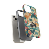 Tropical Piano iPhone Case - Floral Design for Music Lovers