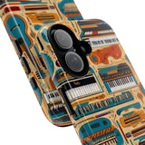 Musical Instruments Design 02 on iPhone Case - Lovely Design for Music Lovers