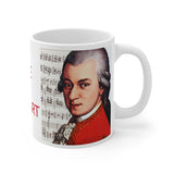 Ode To Mozart - Design B on Mug 11oz