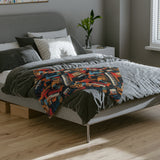 Piano Keys Velveteen Minky Blanket 6