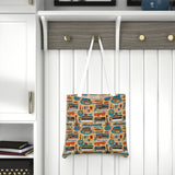 Musical Instruments Design 02 on Shoulder Tote Bag - Lovely Design For Music Lovers