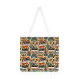 Musical Instruments Design 02 on Shoulder Tote Bag - Lovely Design For Music Lovers
