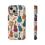 Musical Instruments Design 03 on iPhone Case - Beautiful Design for Music Lovers