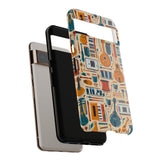 Musical Instruments Design 01 on Google Pixel Phone Case - Floral Design for Music Lovers