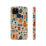 Musical Instruments Design 01 on Google Pixel Phone Case - Floral Design for Music Lovers