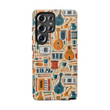 Musical Instruments Design 01 on Samsung Galaxy Phone Case - Floral Design for Music Lovers