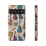 Musical Instruments Design 03 on Google Pixel Phone Case - Beautiful Design for Music Lovers