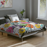 Musical Instruments Velveteen Minky Blanket 2