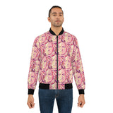 Beethoven Pattern 2 Men's Bomber Jacket (AOP)