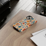 Musical Instruments Design 01 on iPhone Case - Floral Design for Music Lovers