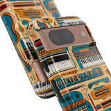 Musical Instruments Design 02 on Google Pixel Phone Case - Beautiful Design For Music Lovers