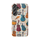 Musical Instruments Design 03 on Samsung Galaxy Phone Case - Beautiful Design for Music Lovers