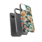 Tropical Piano iPhone Case - Floral Design for Music Lovers