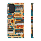 Musical Instruments Design 02 on Samsung Galaxy Phone Case - Beautiful Design for Music Lovers