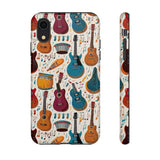 Musical Instruments Design 03 on iPhone Case - Beautiful Design for Music Lovers